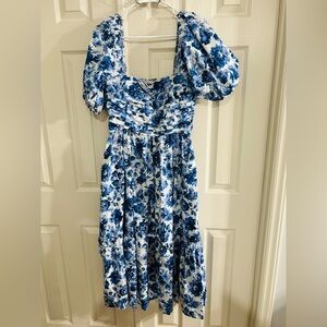 Abercrombie & Fitch floral midi dress